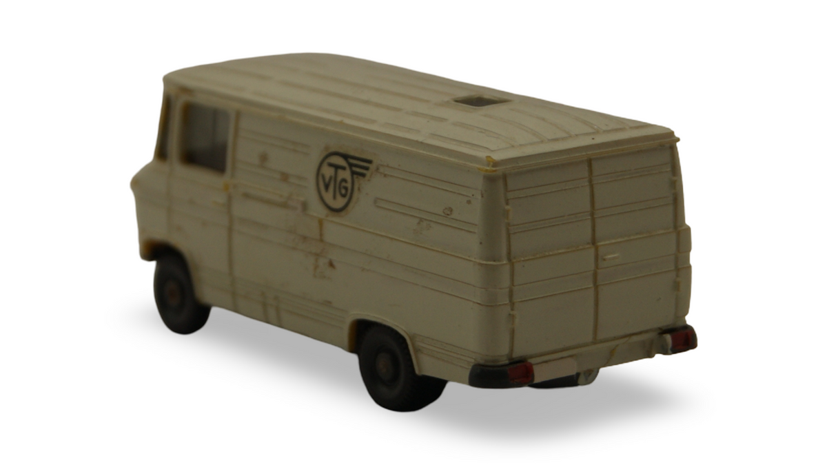 Wiking Mercedes-Benz L 406 Kastenwagen VTG cremeweiß 1:90 H0 Vintage Umbau