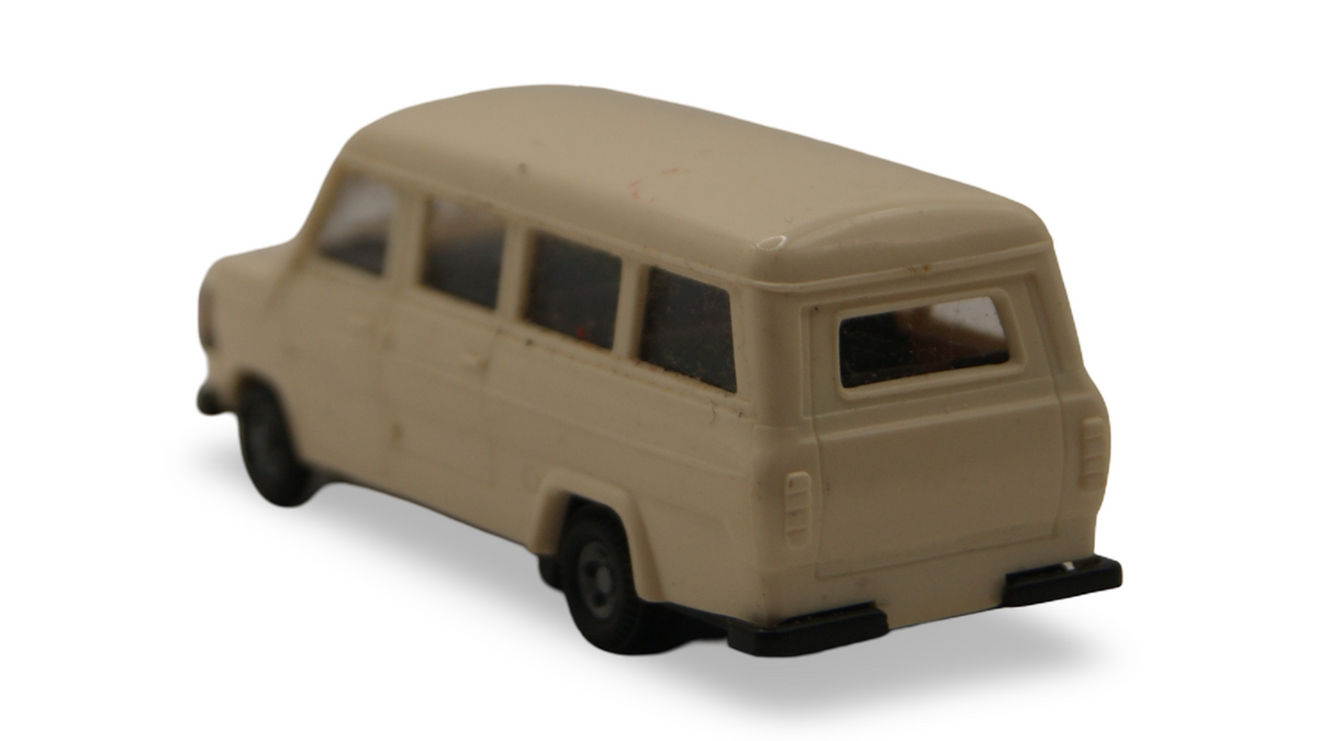 Praliné Ford Transit Kleinbus beige 1:87 H0 Vintage Modellauto
