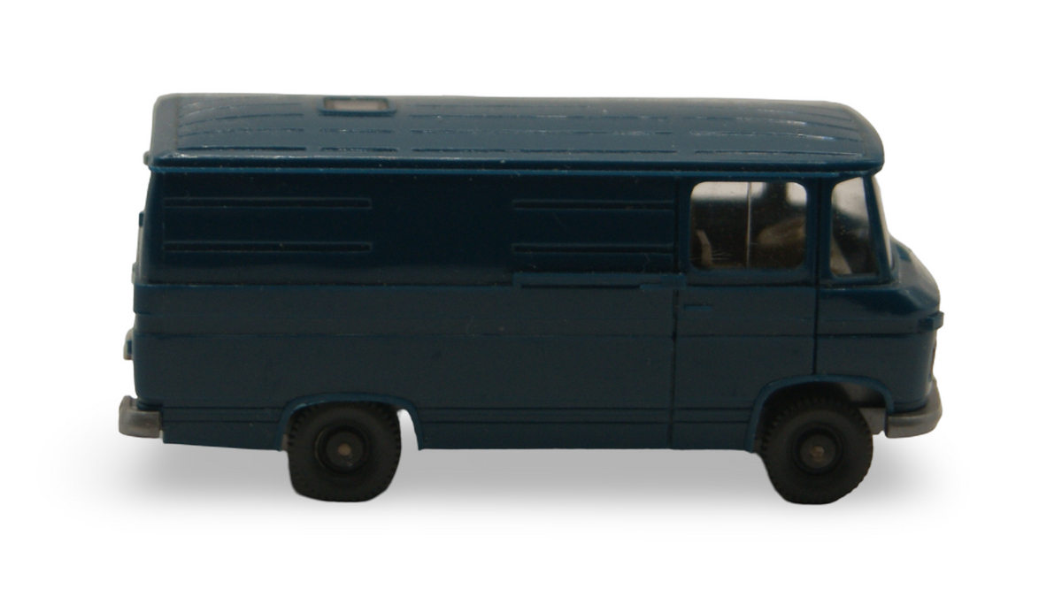 Wiking Mercedes-Benz L 406 Kastenwagen ozeanblau 1:90 H0 Auftragsmodell 270A-4-3