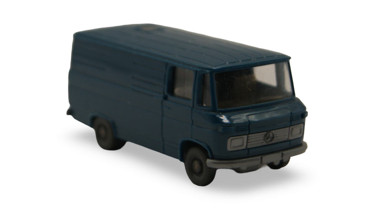 Wiking Mercedes-Benz L 406 Kastenwagen ozeanblau 1:90 H0 Auftragsmodell 270A-4-3