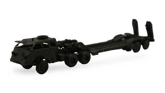 Roco Minitanks 179 M26 US Panzertransporter mit Tieflader 1:87 H0 defekt Bastler