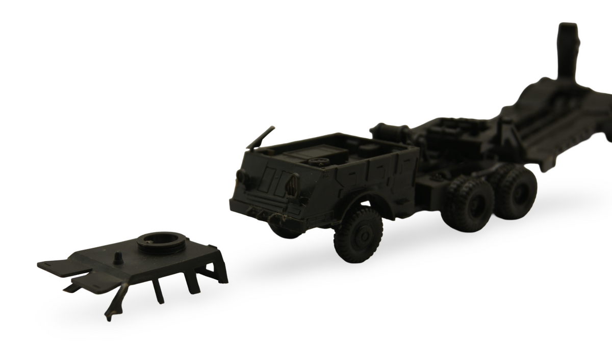 Roco Minitanks 179 M26 US Panzertransporter mit Tieflader 1:87 H0 defekt Bastler