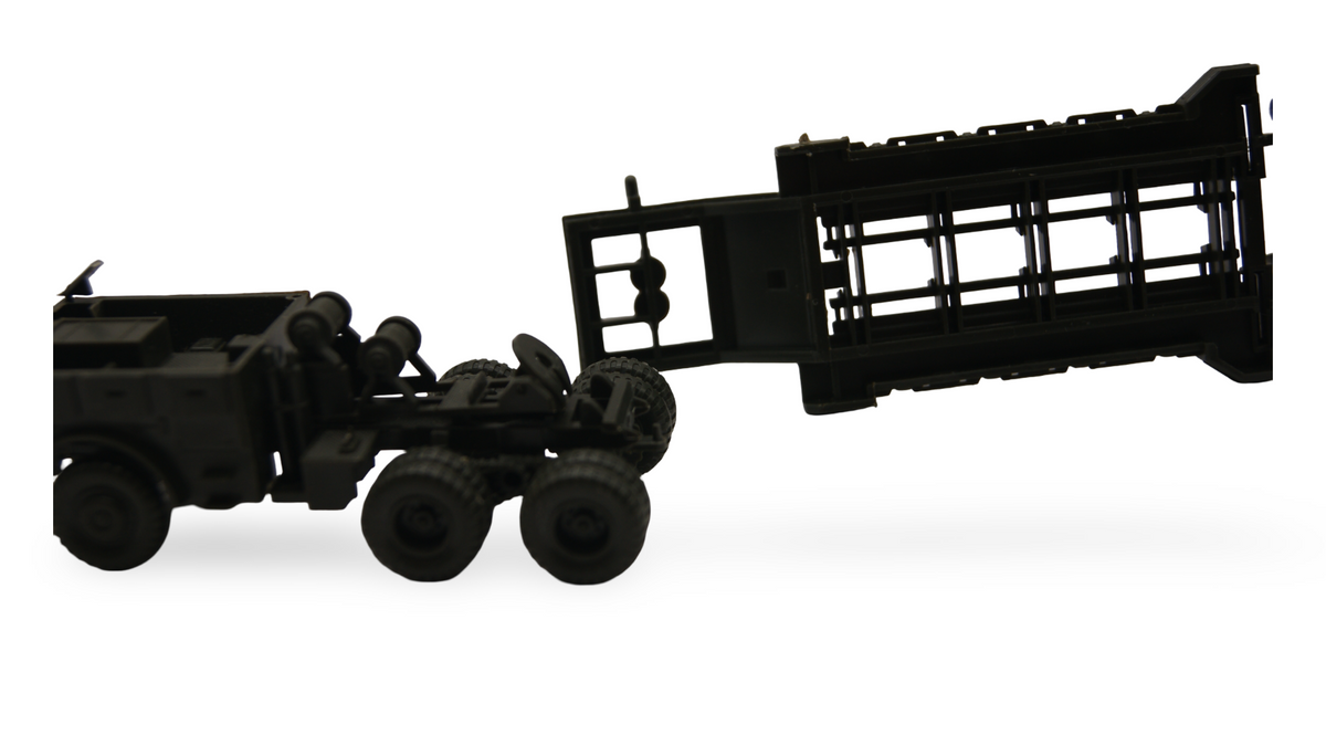 Roco Minitanks 179 M26 US Panzertransporter mit Tieflader 1:87 H0 defekt Bastler