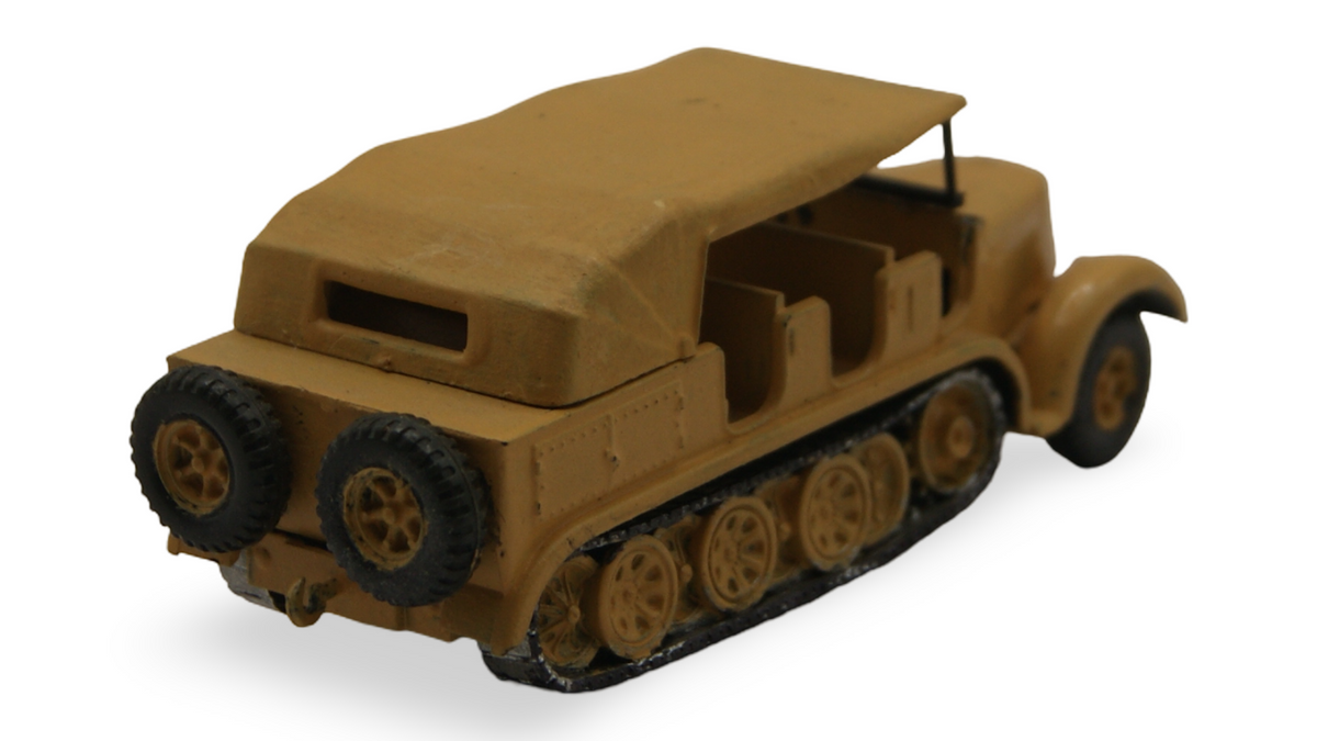 Roco Minitanks 227 Sd.Kfz. 7 Halbketten-Zugmaschine sandfarben 1:87 H0 selbstlackiert