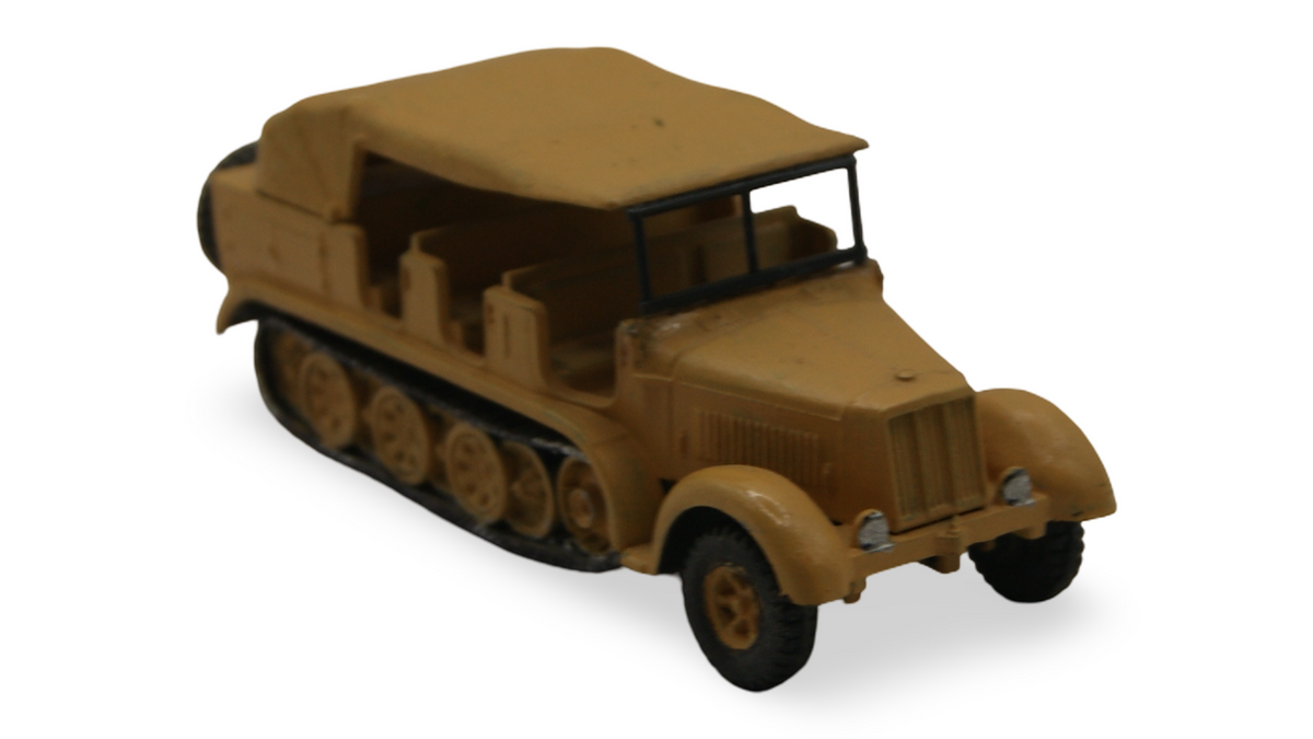 Roco Minitanks 227 Sd.Kfz. 7 Halbketten-Zugmaschine sandfarben 1:87 H0 selbstlackiert
