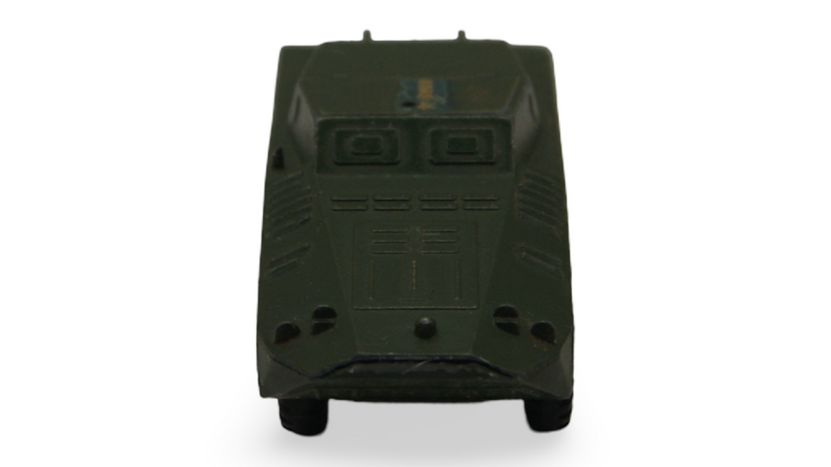 Militärischer Radpanzer / Spähpanzer Metall oliv 1:87 H0 Hersteller unbekannt