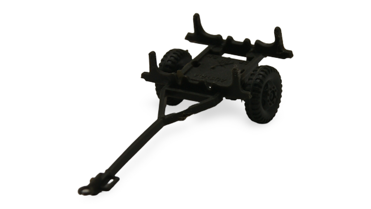 Roco Minitanks 151 Sturmbootanhänger mit 2 Sturmbooten Bundeswehr H0 1:87