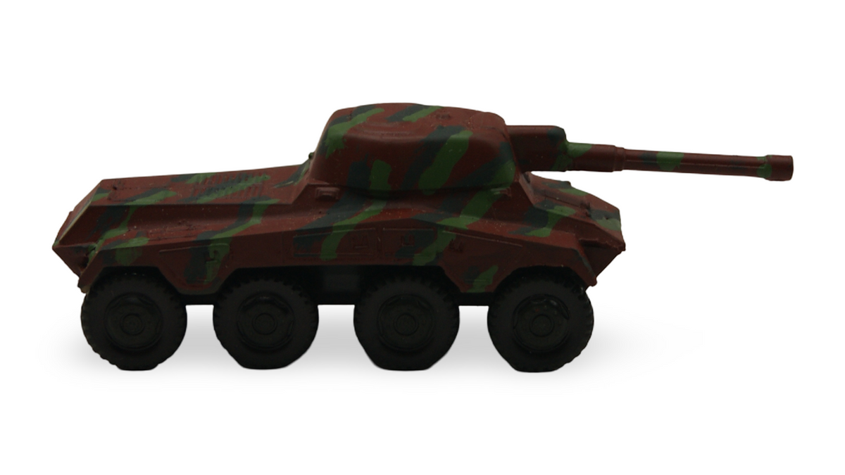 Roco Minitanks Spähpanzer Luchs 8x8 Bundeswehr 1:87 H0 umlackiert