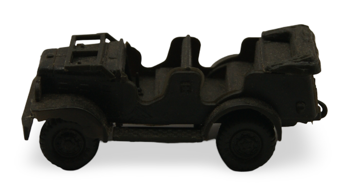 Roco Minitanks Willys Jeep offen Militärfahrzeug H0 1:87 schwarz