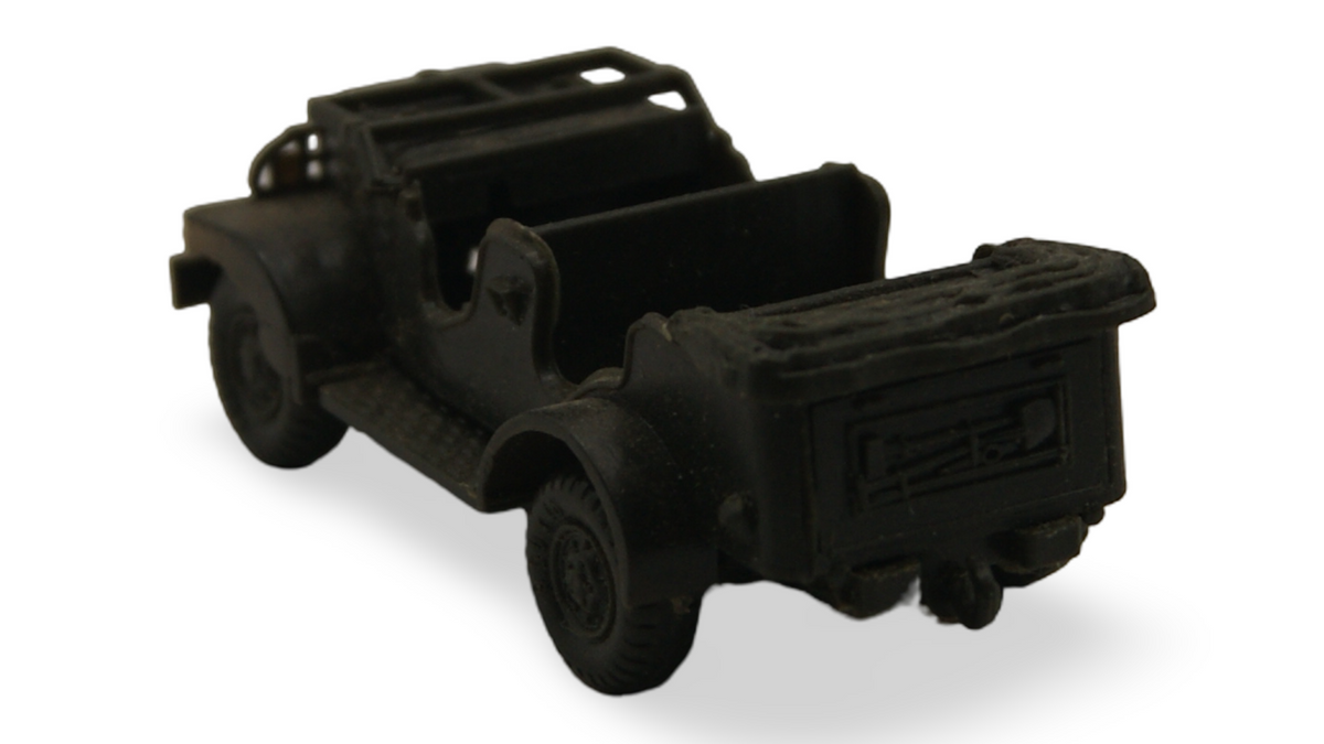 Roco Minitanks Willys Jeep offen Militärfahrzeug H0 1:87 schwarz