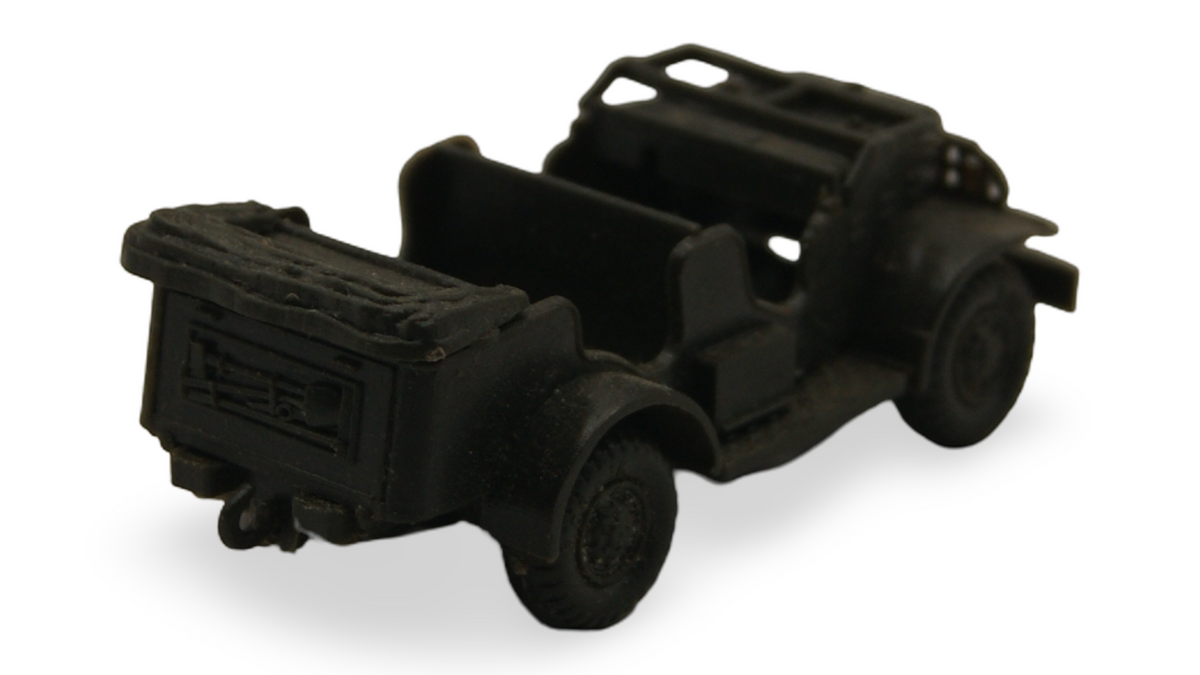 Roco Minitanks Willys Jeep offen Militärfahrzeug H0 1:87 schwarz