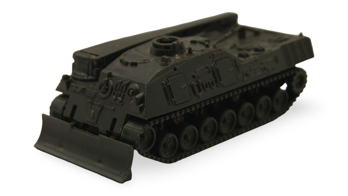 Roco Minitanks Bergepanzer 2 Leopard 1 mit Räumschild H0 1:87 Bundeswehr