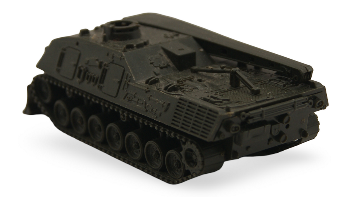 Roco Minitanks Bergepanzer 2 Leopard 1 mit Räumschild H0 1:87 Bundeswehr