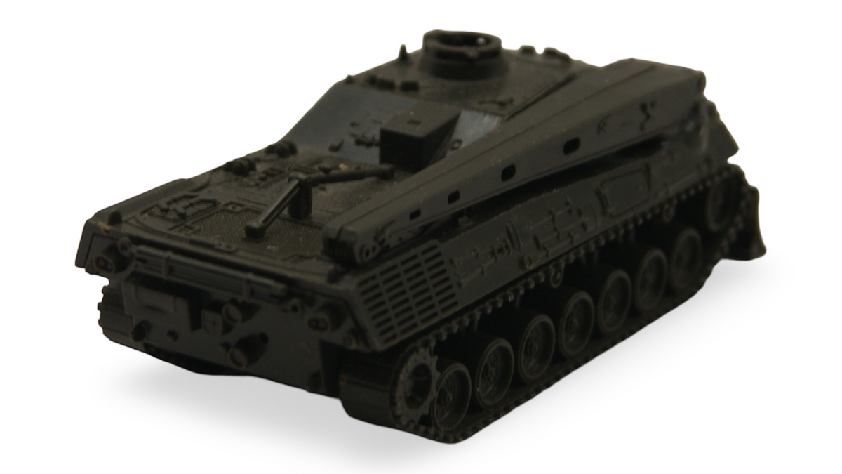 Roco Minitanks Bergepanzer 2 Leopard 1 mit Räumschild H0 1:87 Bundeswehr