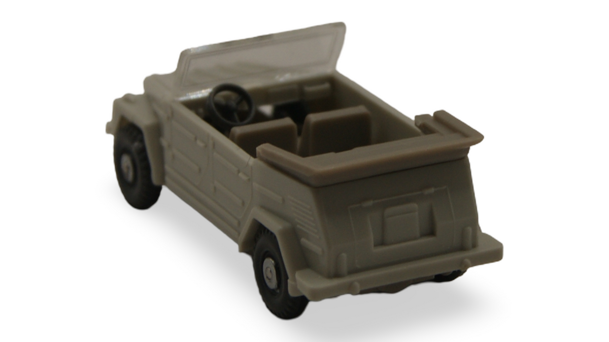 Wiking VW 181 Kurierwagen Kübelwagen Bundeswehr H0 1:87 olivgrau
