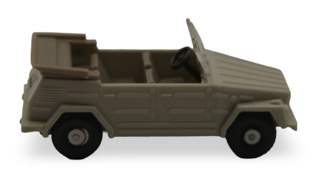 Wiking VW 181 Kurierwagen Kübelwagen Bundeswehr H0 1:87 olivgrau