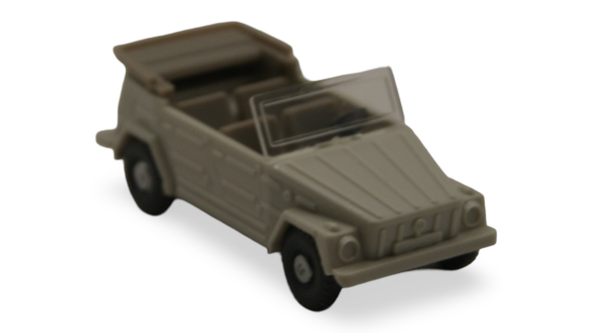 Wiking VW 181 Kurierwagen Kübelwagen Bundeswehr H0 1:87 olivgrau