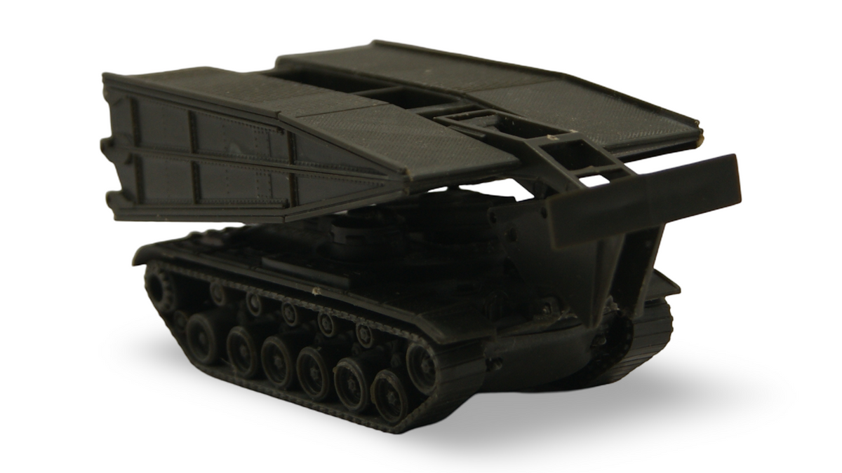 Roco Minitanks 219 M48 AVLB Brückenlegepanzer Panzerschnellbrücke H0 1:87