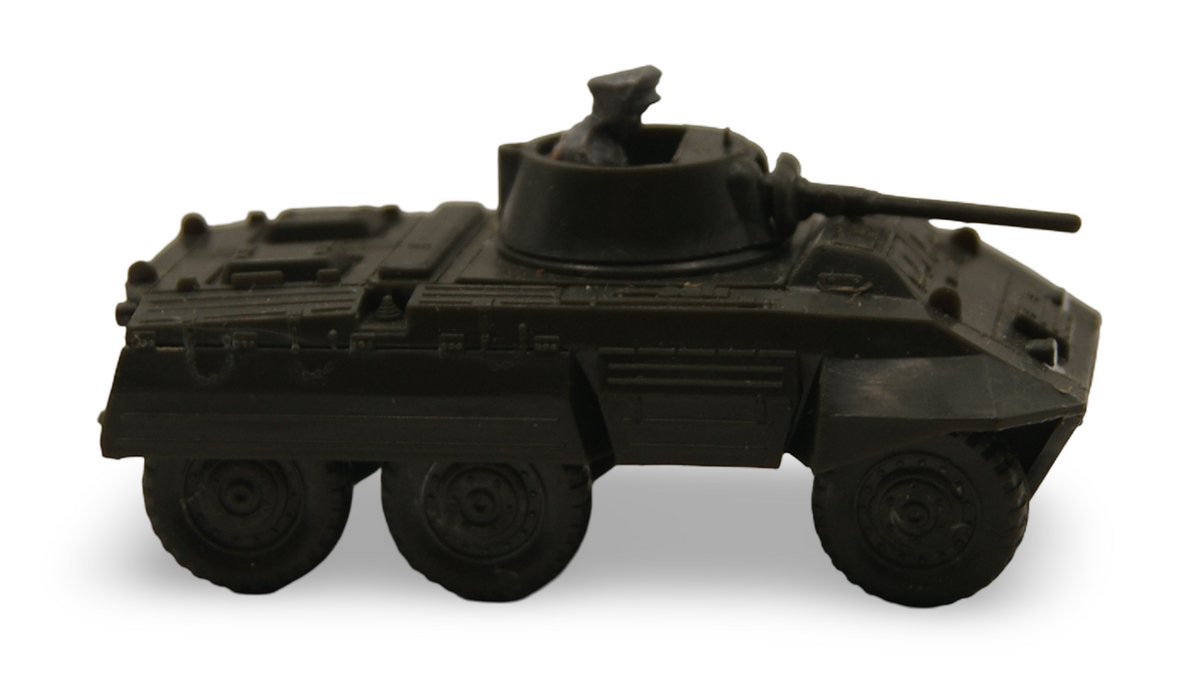 Roco Minitanks 203 M8 Greyhound Panzerspähwagen US Army H0 1:87 mit Figur