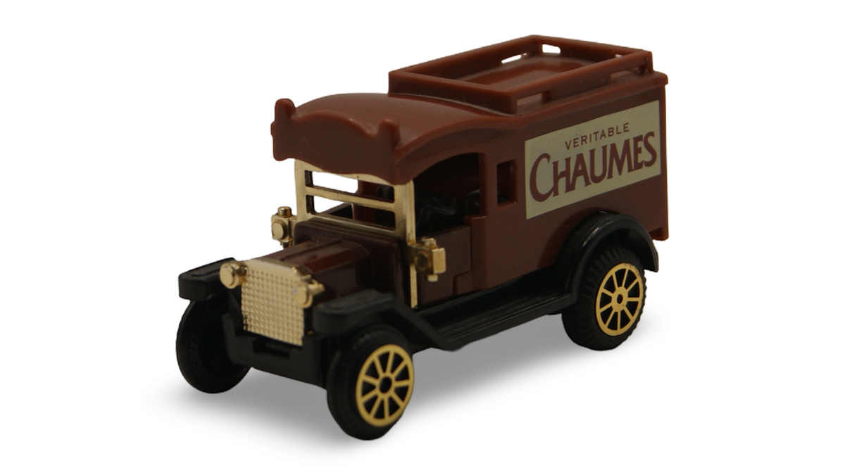 High Speed Oldtimer Lieferwagen Véritable Chaumes Werbemodell Vintage