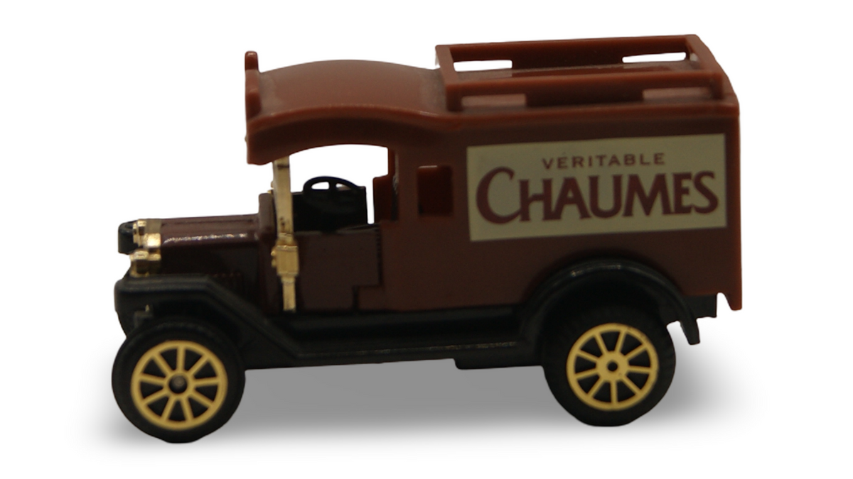 High Speed Oldtimer Lieferwagen Véritable Chaumes Werbemodell Vintage