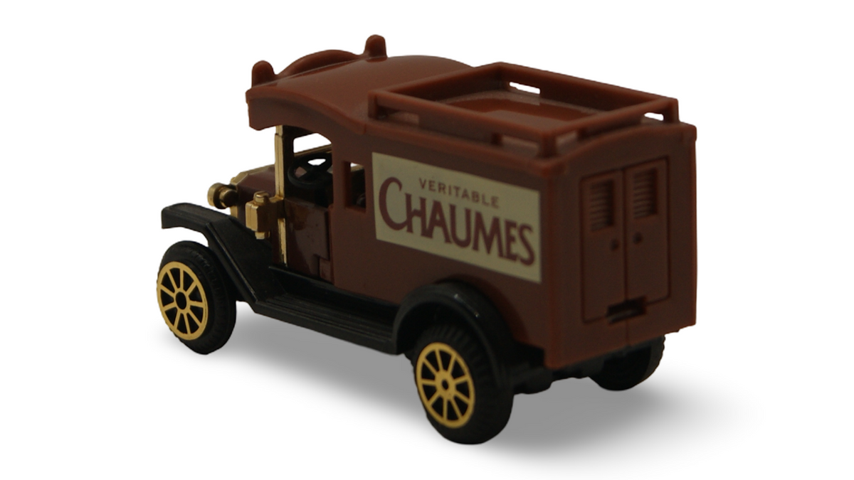 High Speed Oldtimer Lieferwagen Véritable Chaumes Werbemodell Vintage