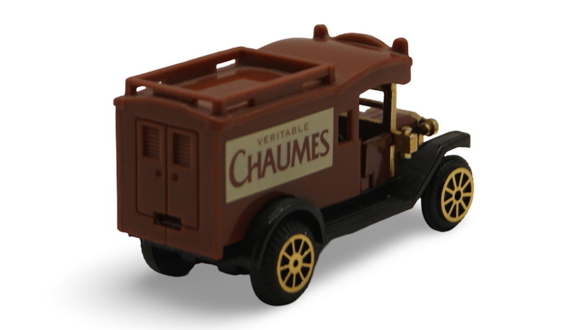 High Speed Oldtimer Lieferwagen Véritable Chaumes Werbemodell Vintage
