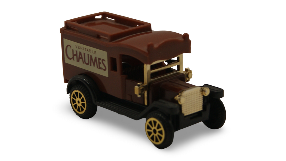 High Speed Oldtimer Lieferwagen Véritable Chaumes Werbemodell Vintage