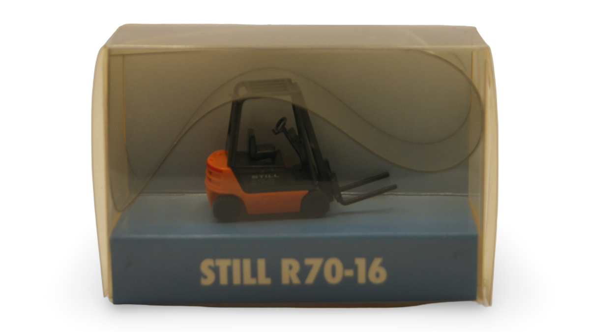 Wiking 066401 Still R70-16 Gabelstapler Orange H0 1:87 OVP