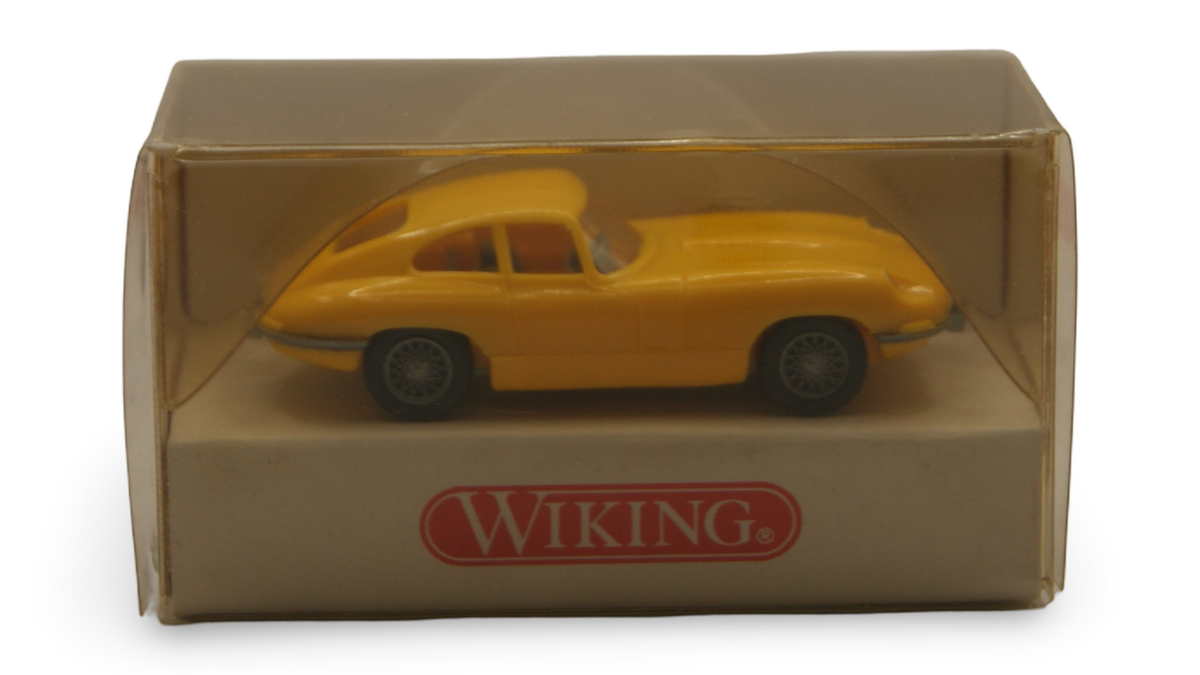 Wiking 803 01 14 Jaguar E-Type Coupé Gelb H0 1:87 OVP