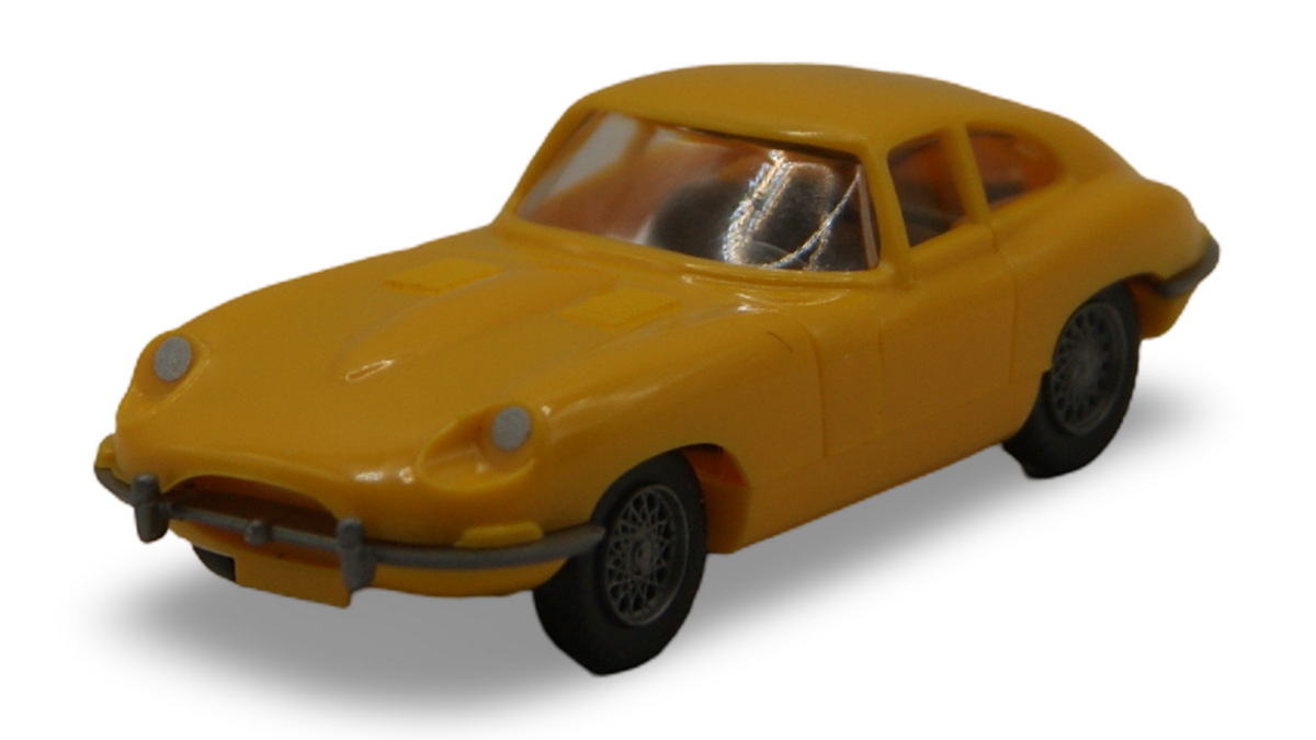 Wiking 803 01 14 Jaguar E-Type Coupé Gelb H0 1:87 OVP