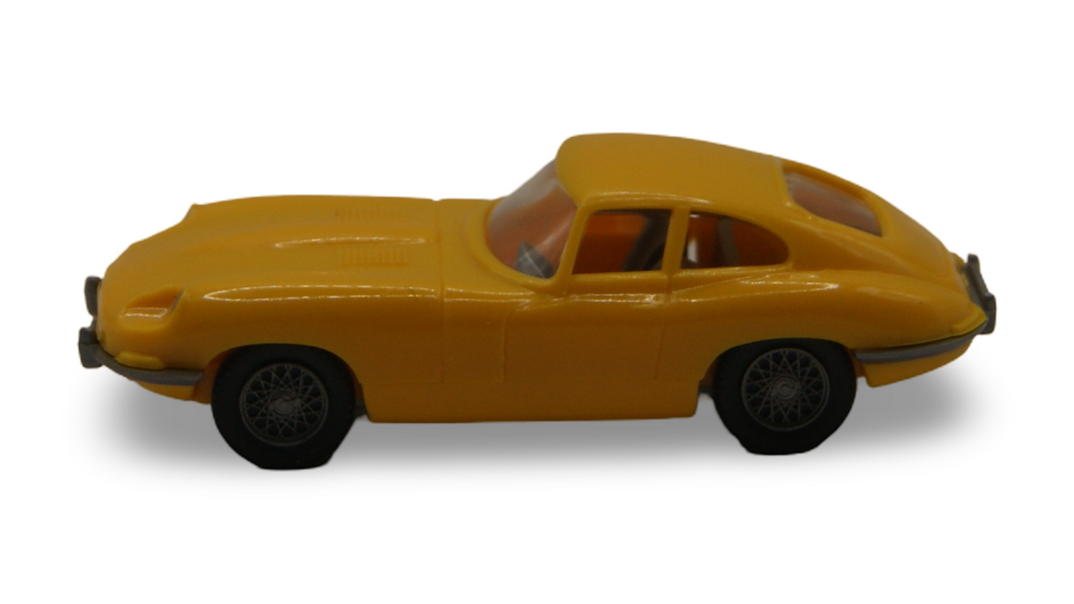 Wiking 803 01 14 Jaguar E-Type Coupé Gelb H0 1:87 OVP