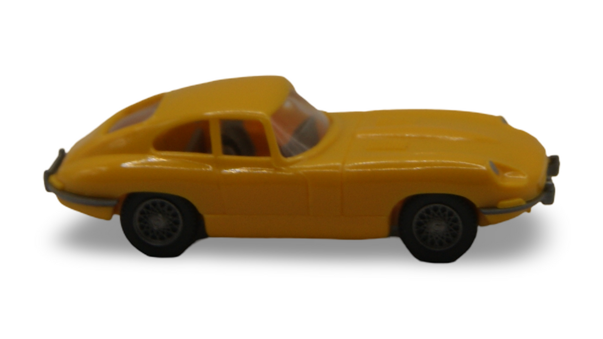 Wiking 803 01 14 Jaguar E-Type Coupé Gelb H0 1:87 OVP