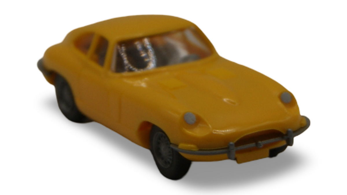 Wiking 803 01 14 Jaguar E-Type Coupé Gelb H0 1:87 OVP