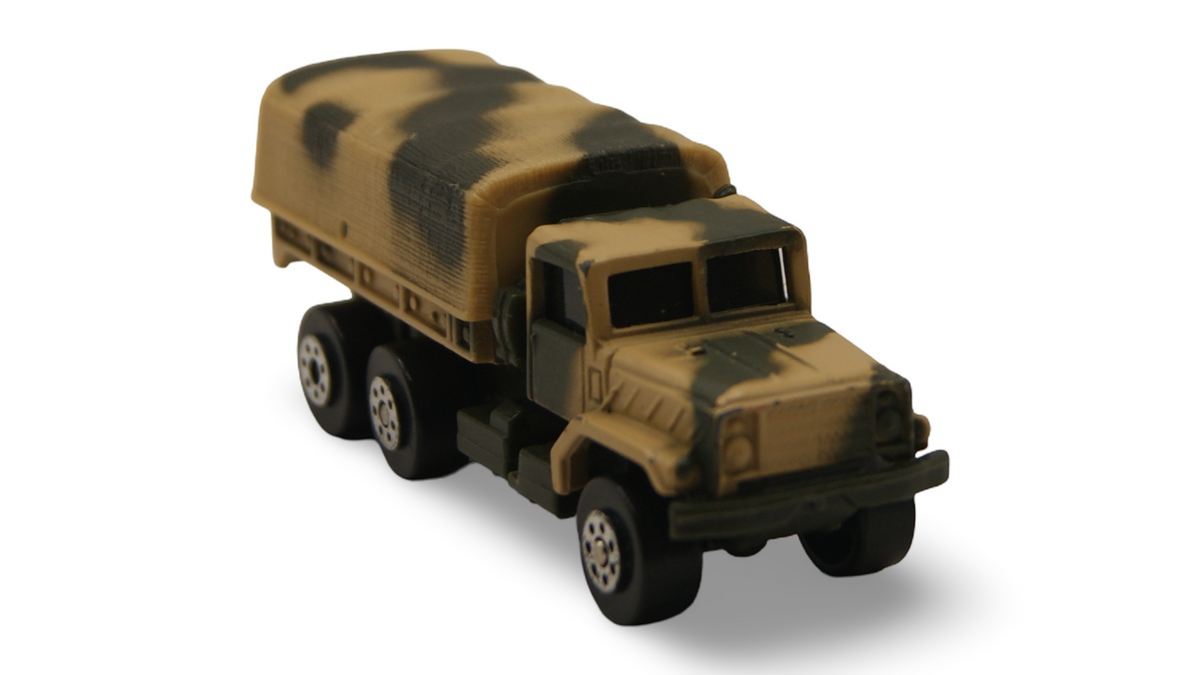 Maisto M-923 A1 US Army 6x6 Militär LKW Camouflage 1:64