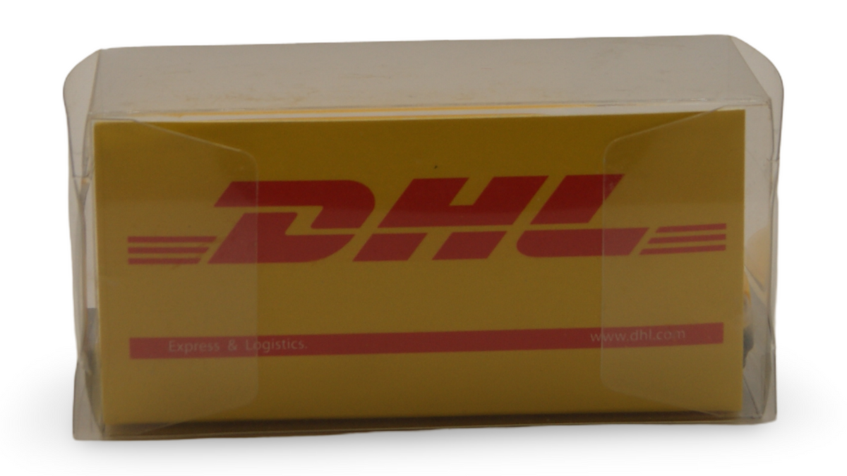 Rietze Ford Transit DHL Deutsche Post Transporter Gelb H0 1:87 OVP