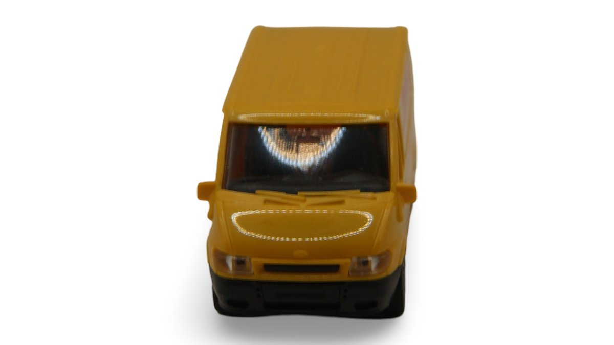 Rietze Ford Transit DHL Deutsche Post Transporter Gelb H0 1:87 OVP