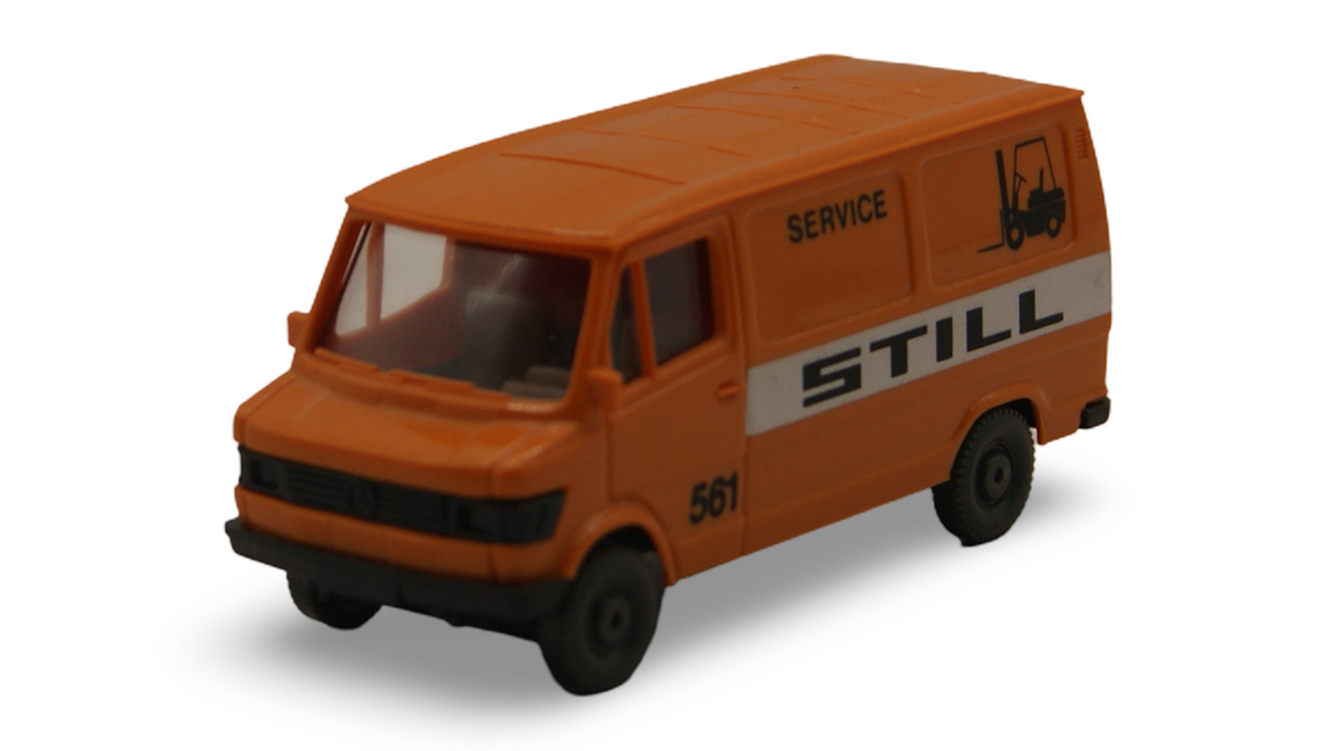 Wiking 8304 Mercedes-Benz 207 D STILL Servicewagen Orange H0 1:87