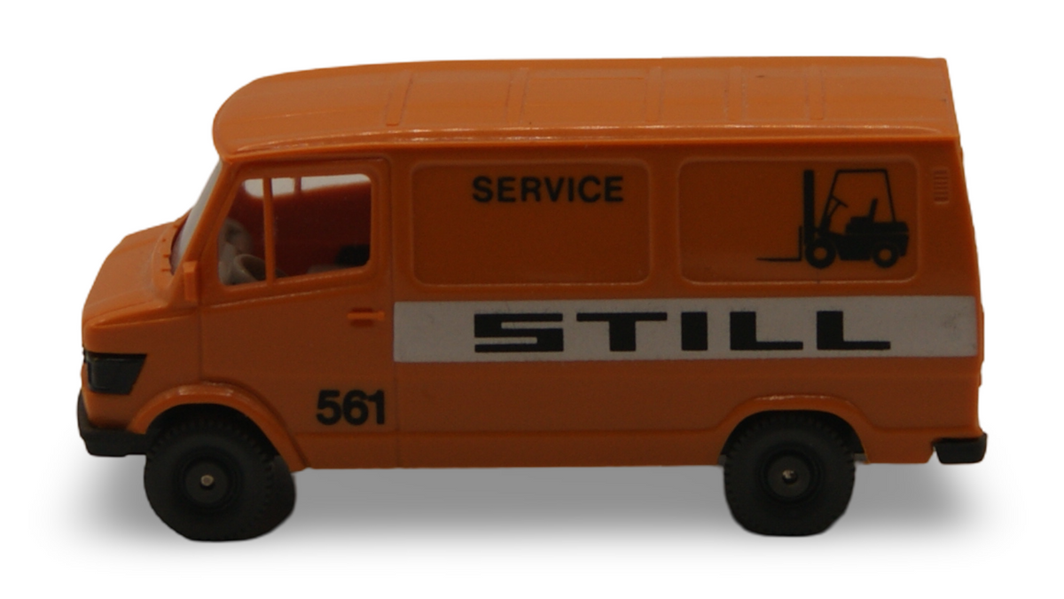 Wiking 8304 Mercedes-Benz 207 D STILL Servicewagen Orange H0 1:87
