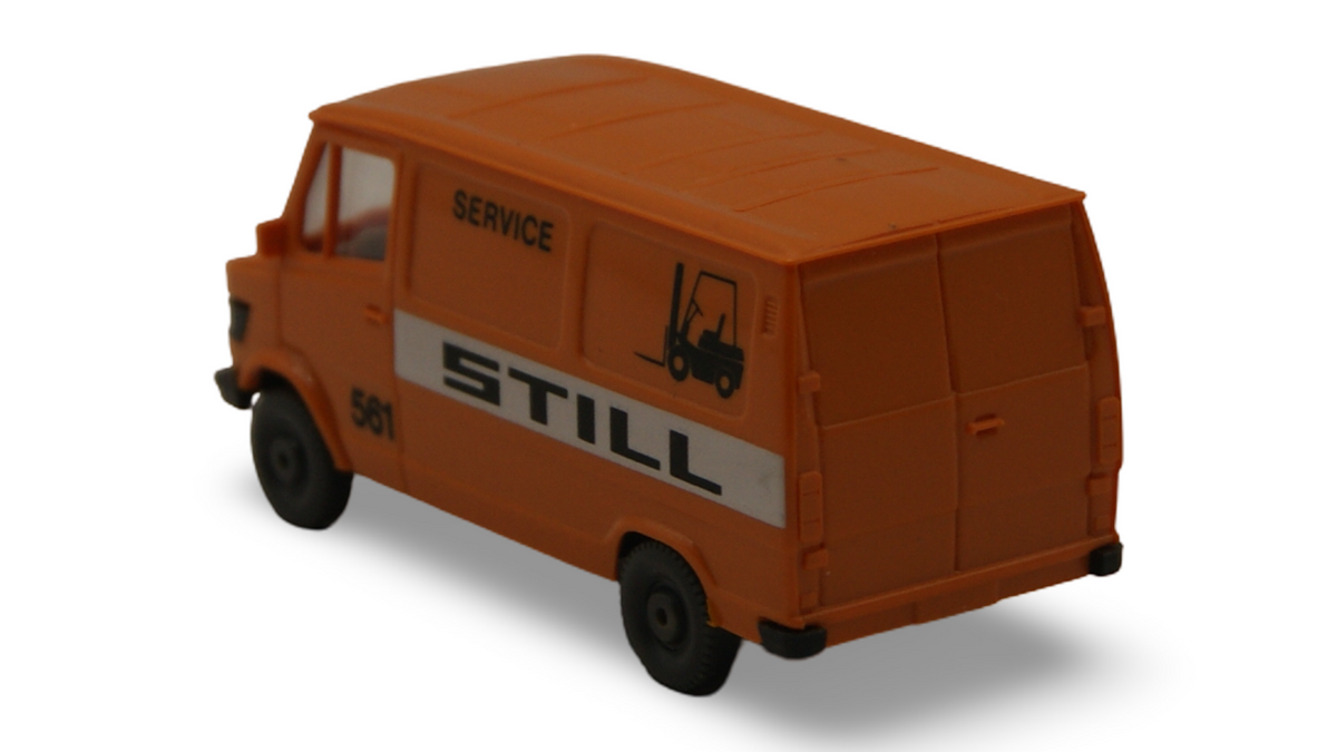 Wiking 8304 Mercedes-Benz 207 D STILL Servicewagen Orange H0 1:87