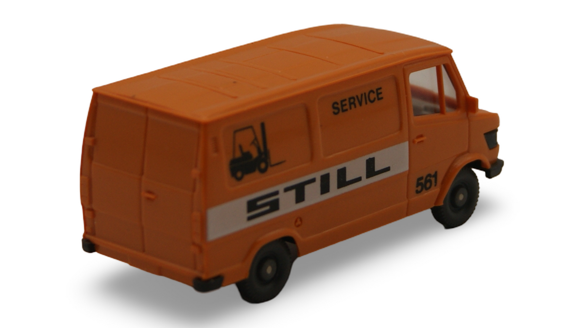 Wiking 8304 Mercedes-Benz 207 D STILL Servicewagen Orange H0 1:87