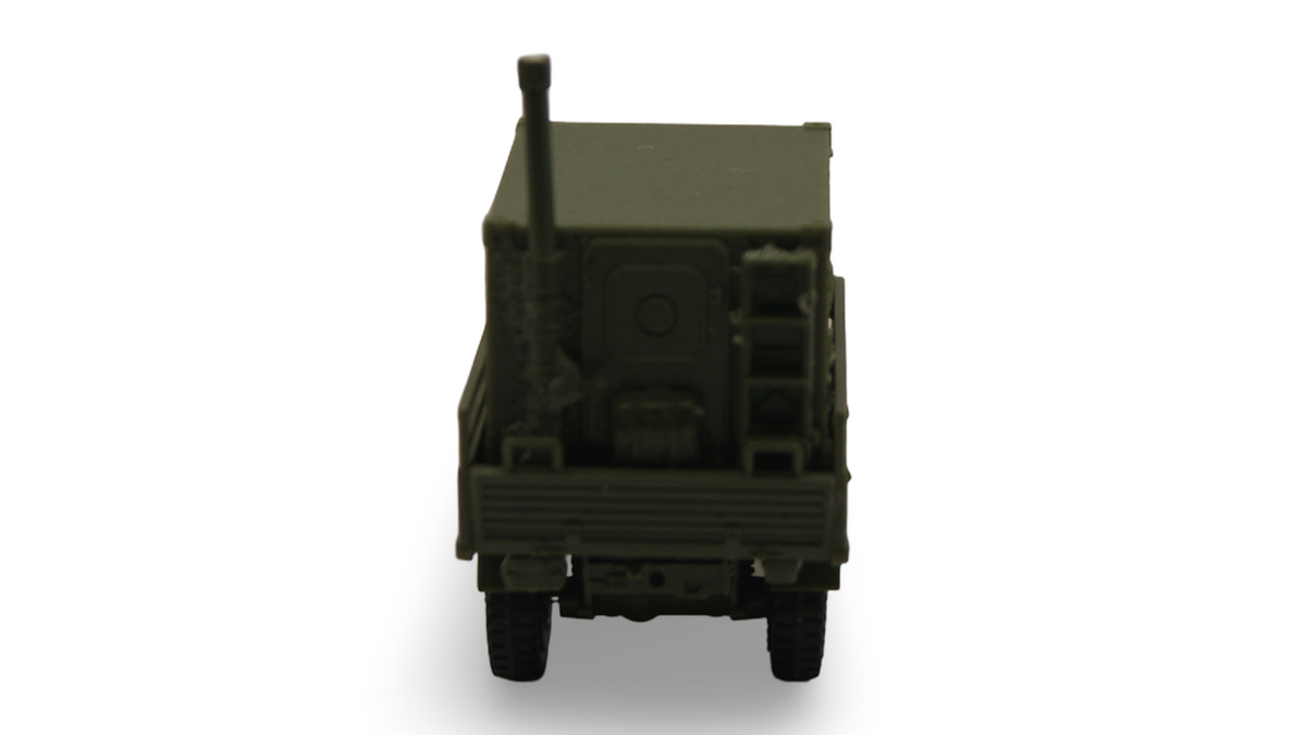 Roco Minitanks 472 Unimog U 1300 L Funkkoffer Shelter Bundeswehr H0 1:87