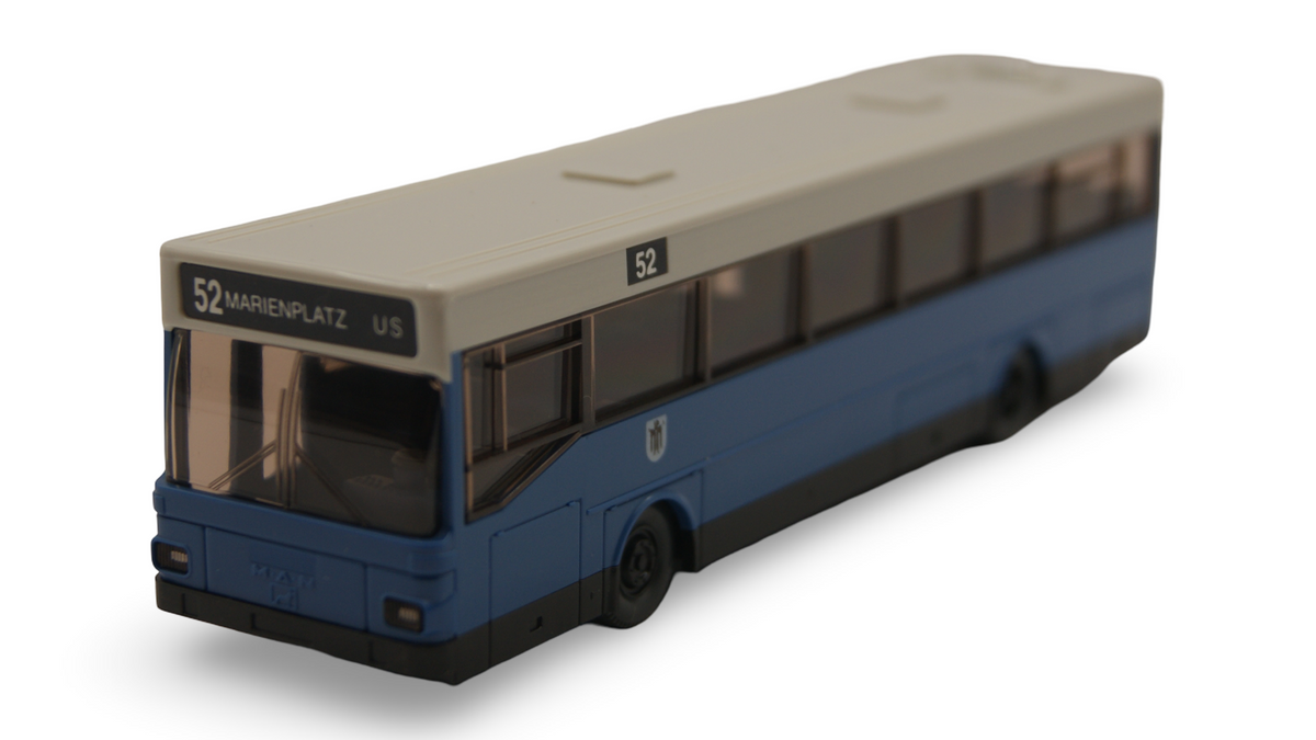Wiking 24703 MAN SL 202 Stadtbus München Linie 52 Marienplatz H0 1:87