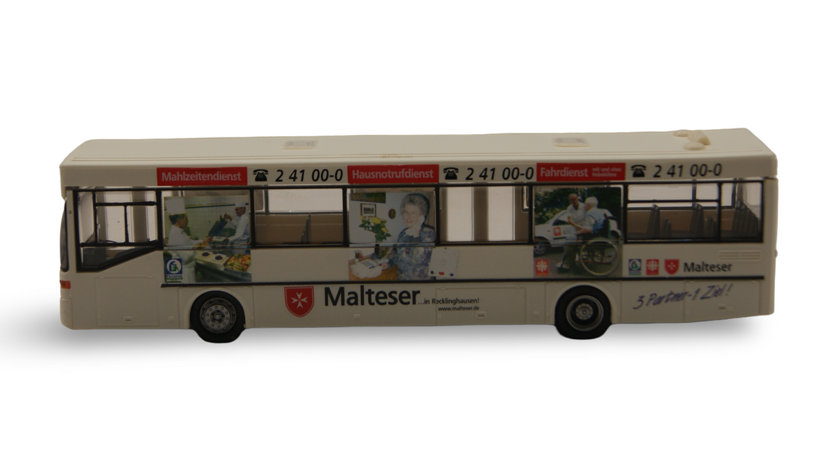 Kembel Mercedes-Benz O 405 Malteser Recklinghausen Bus H0 1:87 OVP