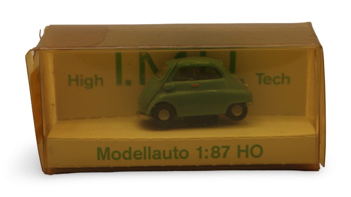 I.M.U. 03001 BMW Isetta 300 Grün High-Tech H0 1:87 OVP