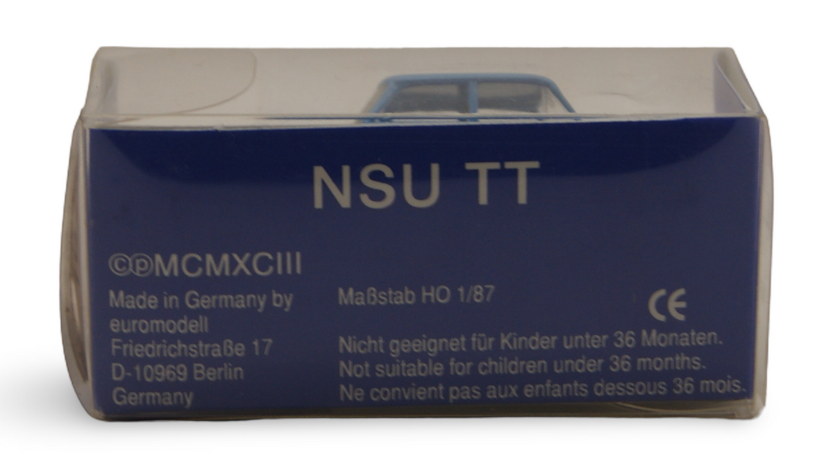Euromodell I.M.U. NSU TT Hellblau H0 1:87 OVP