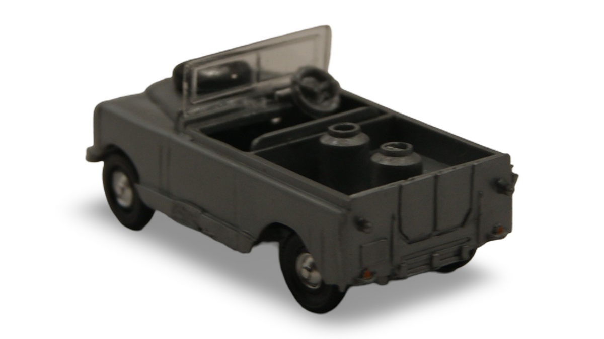 Land Rover 88 Series II Geländewagen offen grau 1:87 H0 Hersteller unbekannt