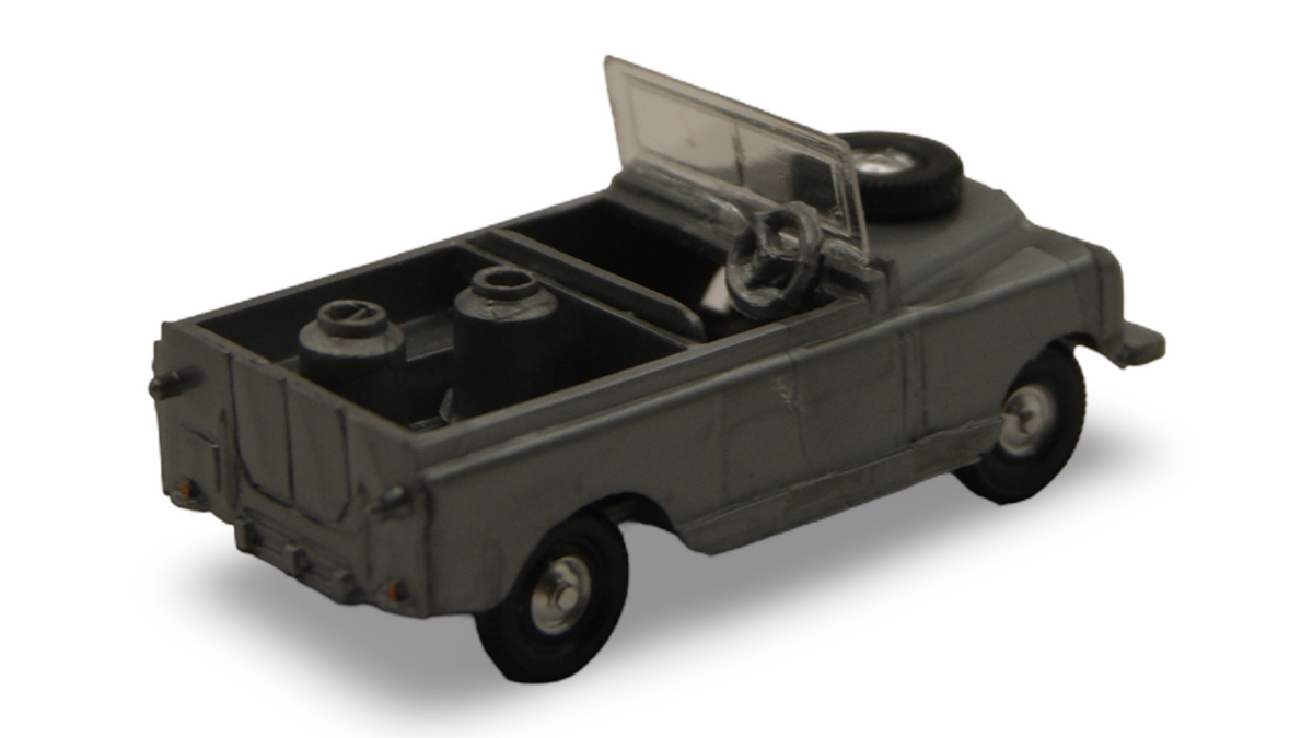 Land Rover 88 Series II Geländewagen offen grau 1:87 H0 Hersteller unbekannt