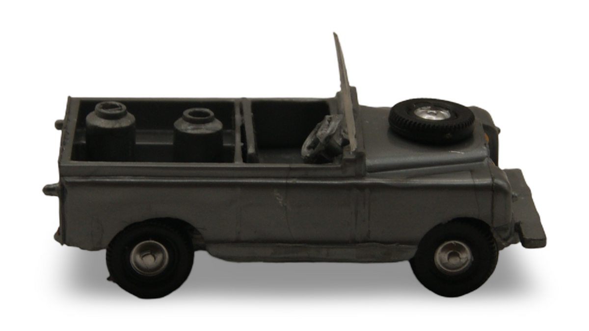 Land Rover 88 Series II Geländewagen offen grau 1:87 H0 Hersteller unbekannt