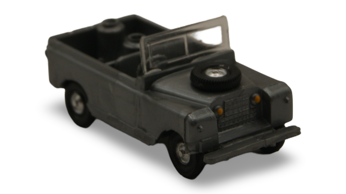 Land Rover 88 Series II Geländewagen offen grau 1:87 H0 Hersteller unbekannt